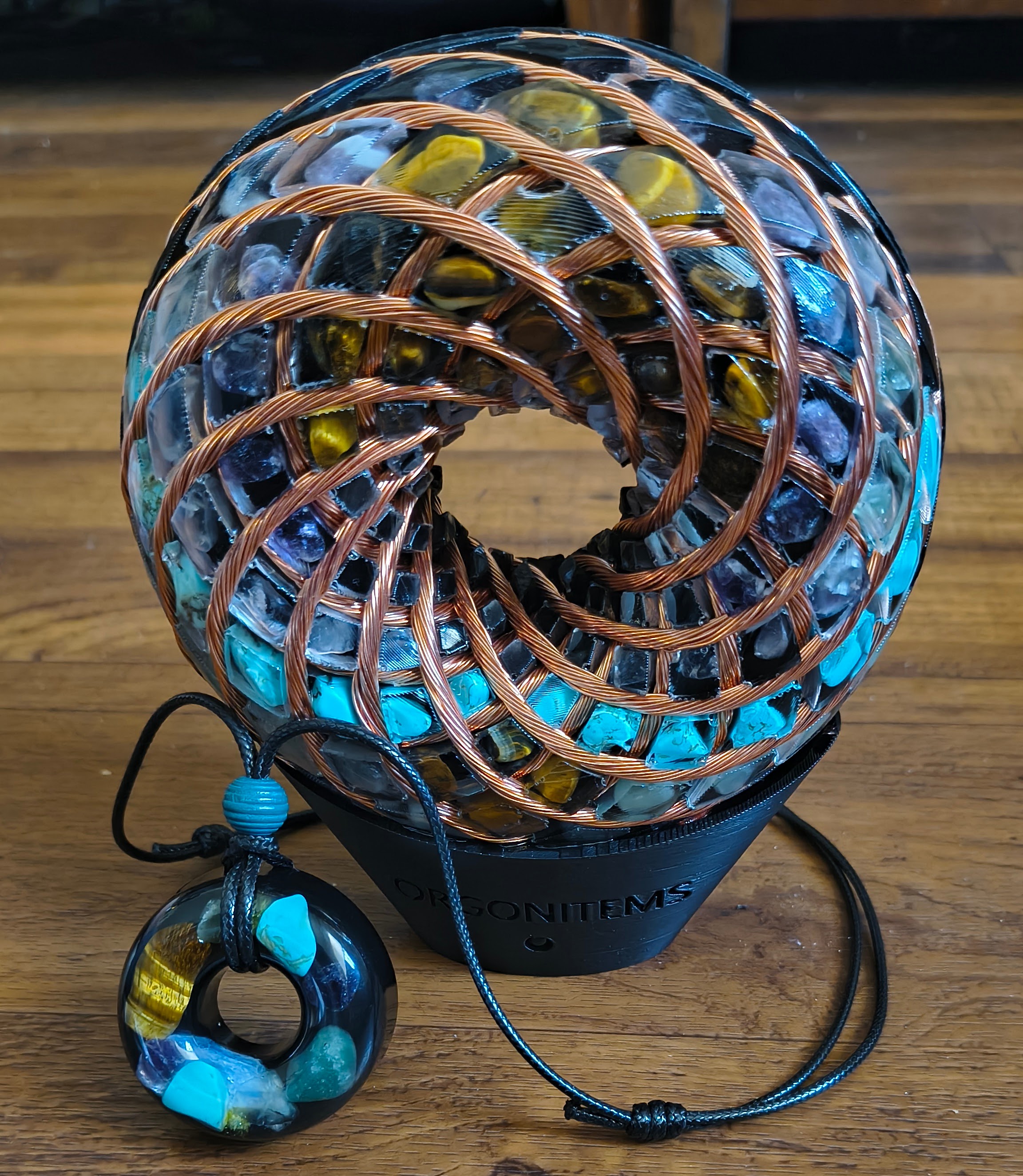 v2.0 The 10 Elements PEMF Frequency Generator V2.0Plus Pendant